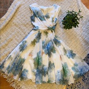 Calvin Klein Spring Floral Dress